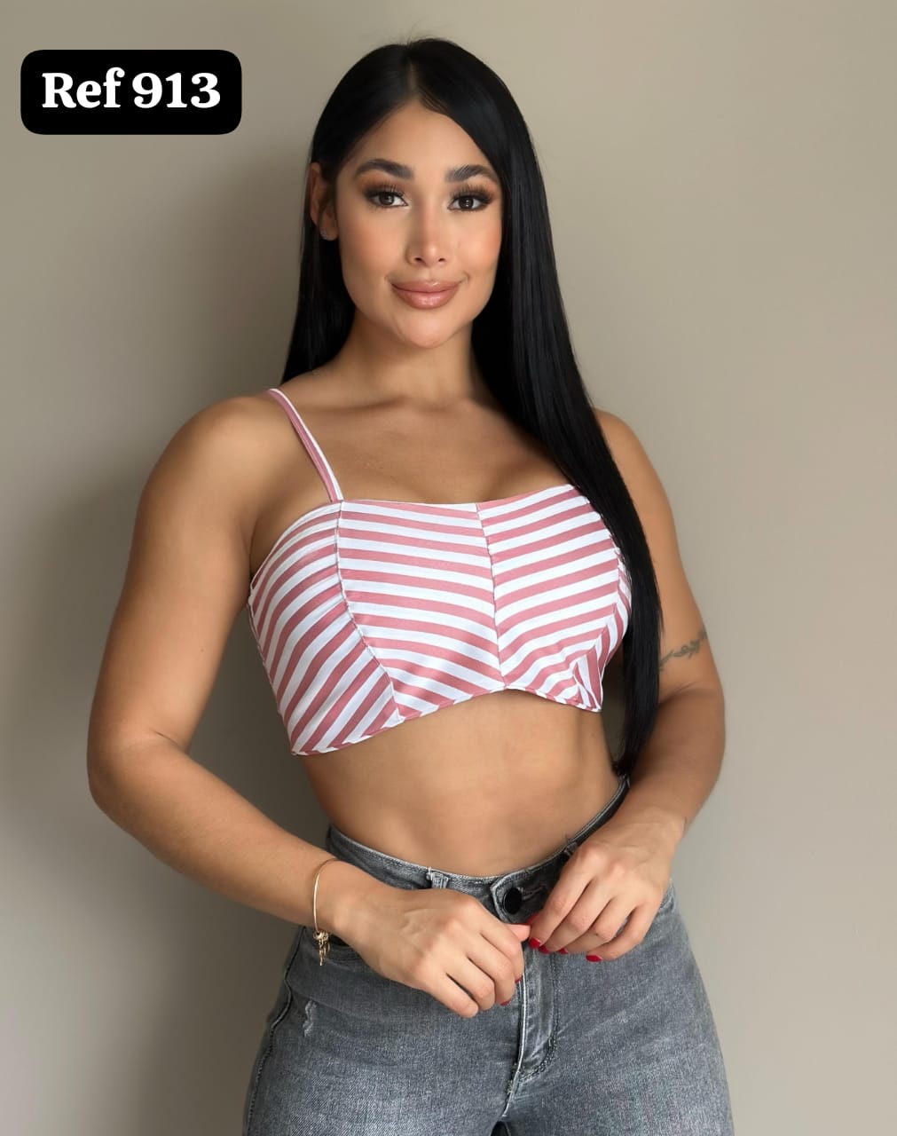 BLUSA ESCOTE CUADRADO 913