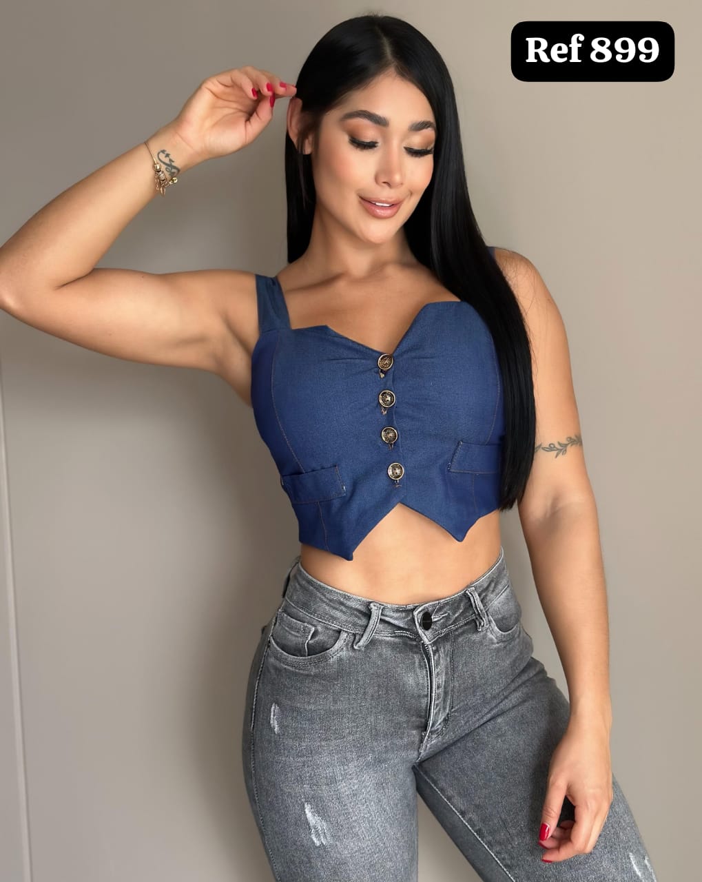 BLUSA CHAMBRAY 899