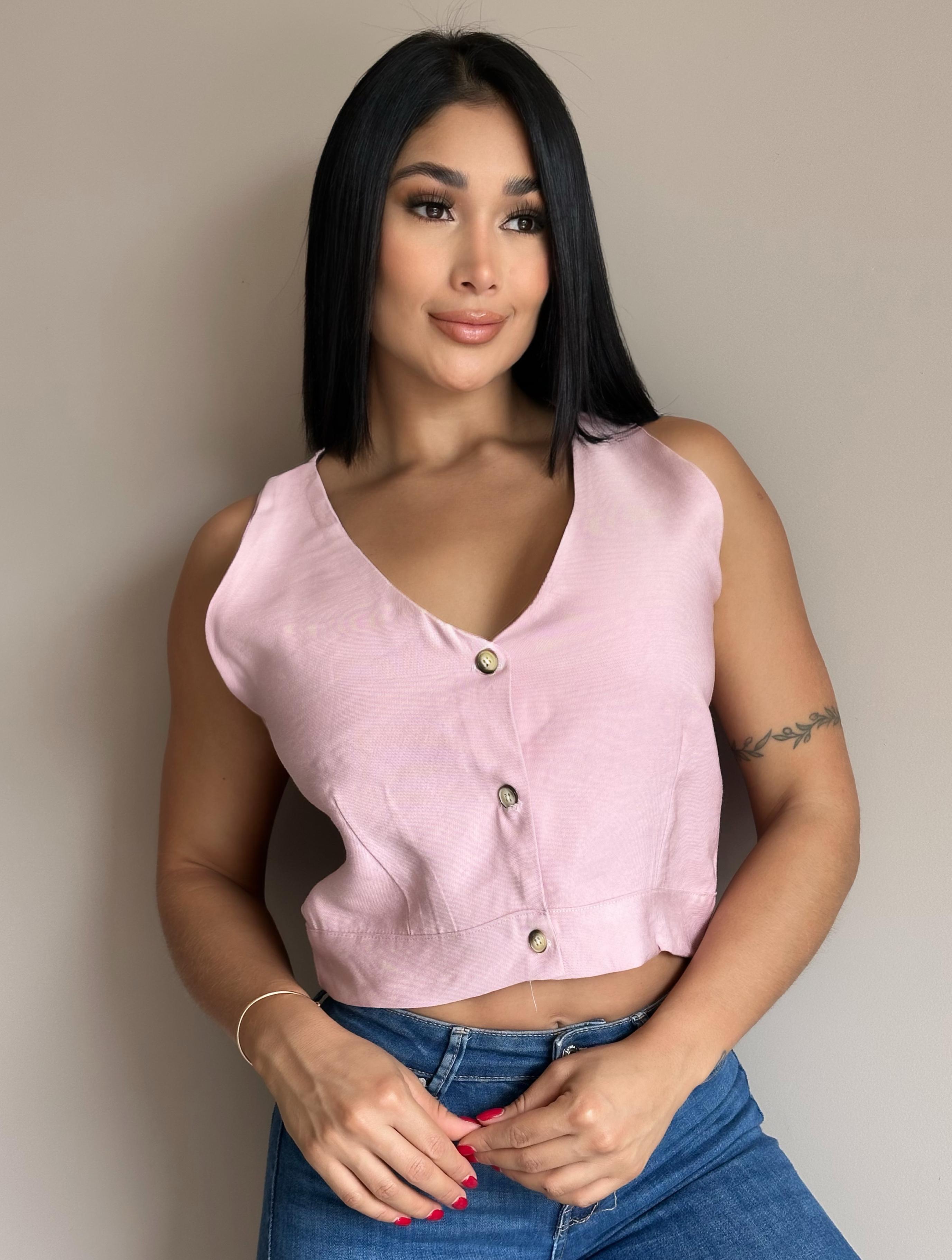 CHALECO CUELLO EN V 912