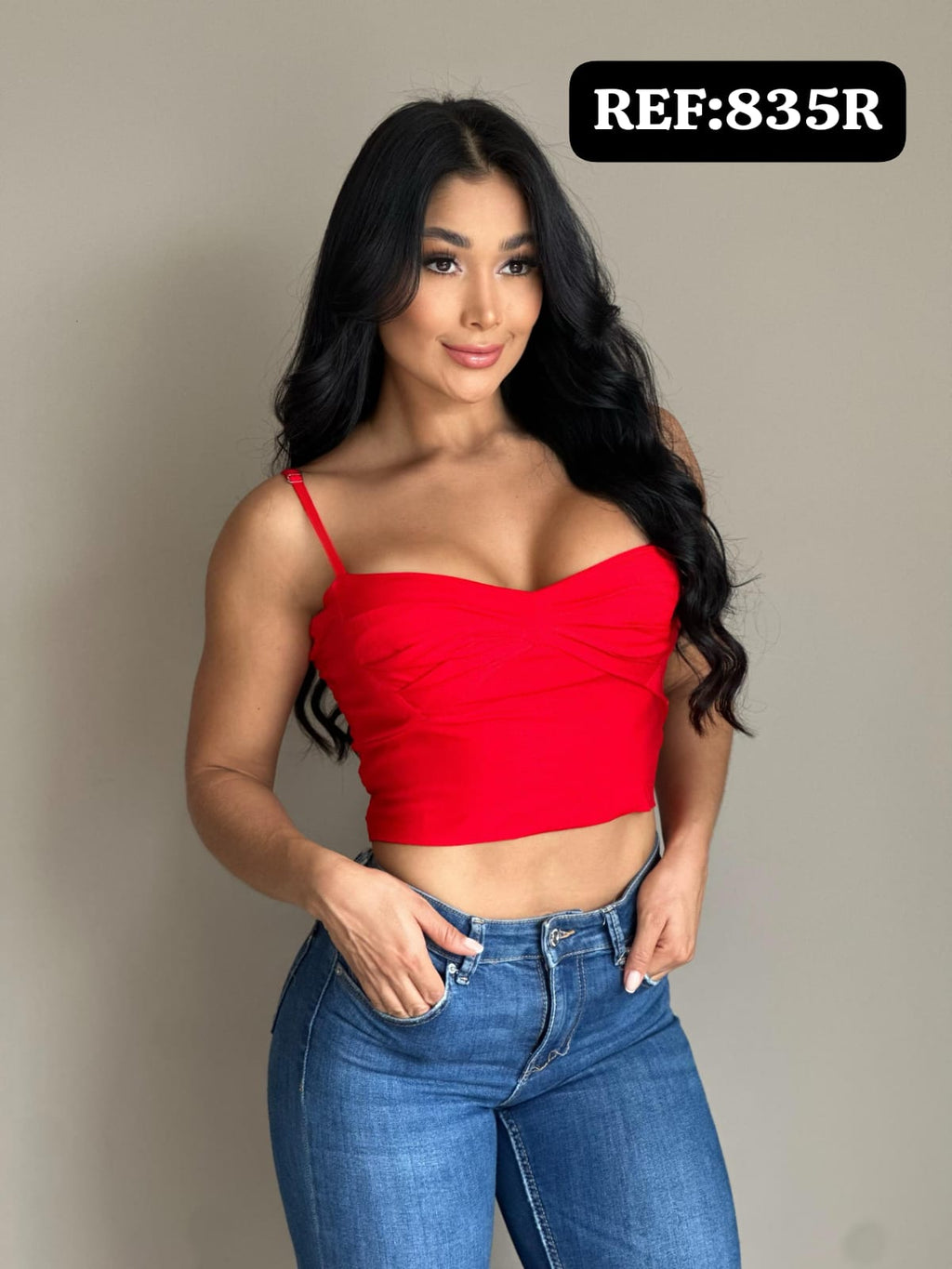 BLUSA PRENSES EN COPA 835R